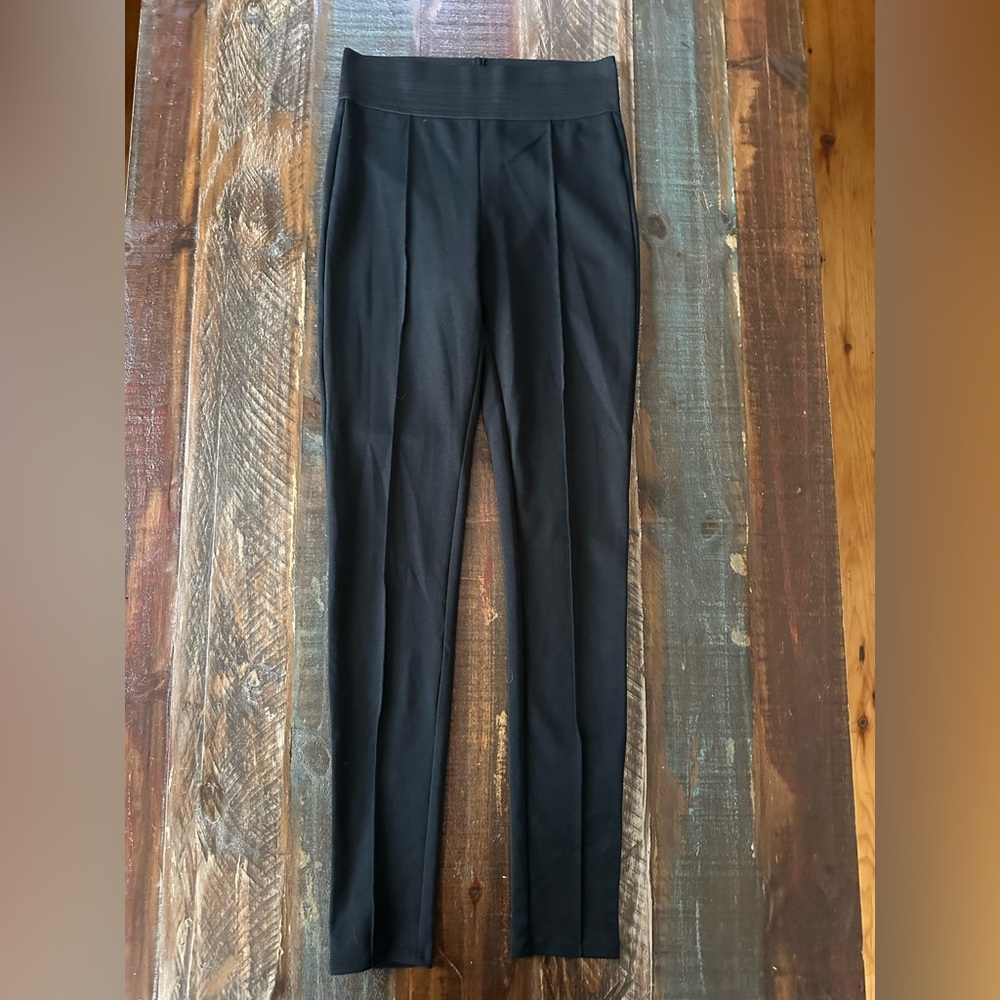 Metaphor Women's XS Skinny Black Front Seam Pull On Stretch Pants | SKU 0647